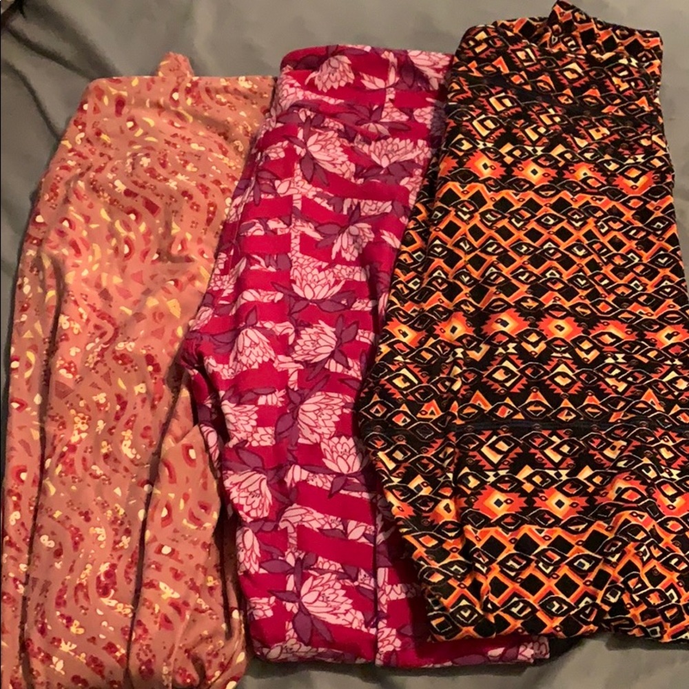 Lularoe leggings (3 pair)